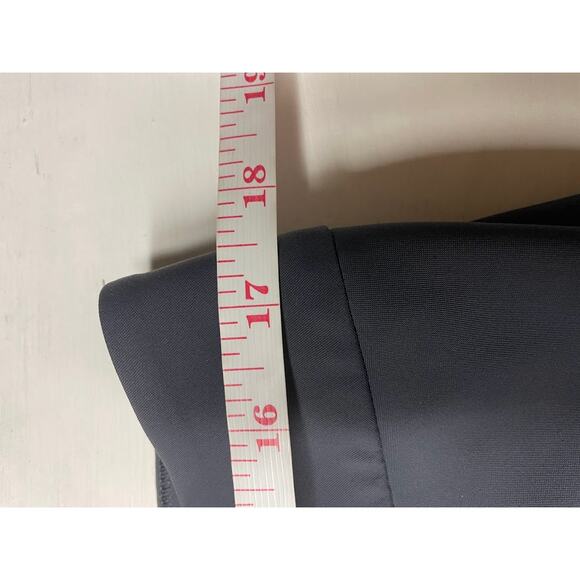 ATHLETA Stellar Flare Trouser Womens 14 Tall Charcoal Gray Fitted Stretch Pants - Picture 13 of 16